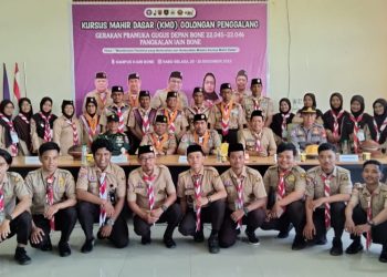 Kursus Mahir Dasar Golongan Penggalang Pangkalan IAIN Bone