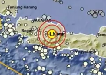 Gempa Guncang Sumedang, Jawa Barat dengan kekuatan 4.8 Magnitudo