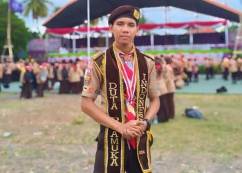 Kelin Duta Pramuka 2024 Perwakilan Anjangsana Kontingen Cirebon di Raida Jabar ke-14