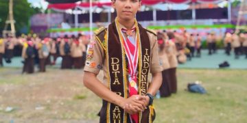 Kelin Duta Pramuka 2024 Perwakilan Anjangsana Kontingen Cirebon di Raida Jabar ke-14