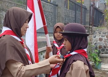 Pelantikan Calon Penggalang Cetak Generasi Muda Berjiwa Kepemimpinan