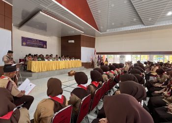 184 Mahasiswa PGSD Bone FIP UNM Ikuti Kursus Pembina Pramuka