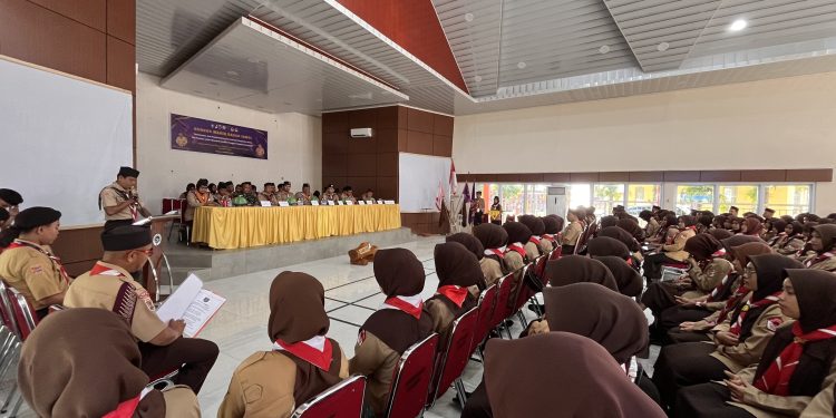 184 Mahasiswa PGSD Bone FIP UNM Ikuti Kursus Pembina Pramuka